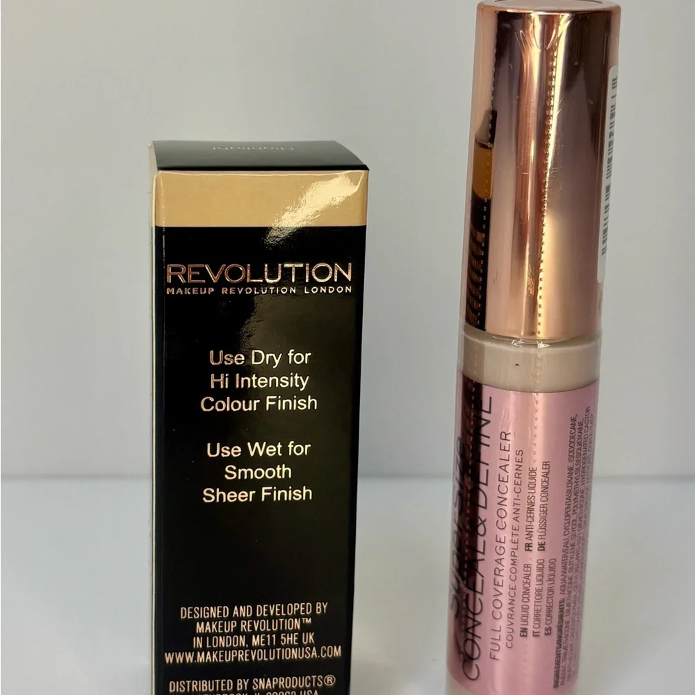 Revolution Makeup Bundle for Light Skin + Lip Gloss - All New, Sealed!